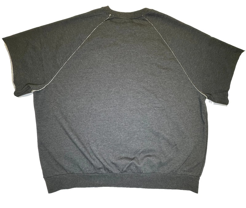Nike Heritage Dri-FIT Fleece Fitness T-Shirt Black Heather HJ8087-010 Men's XXL gallery