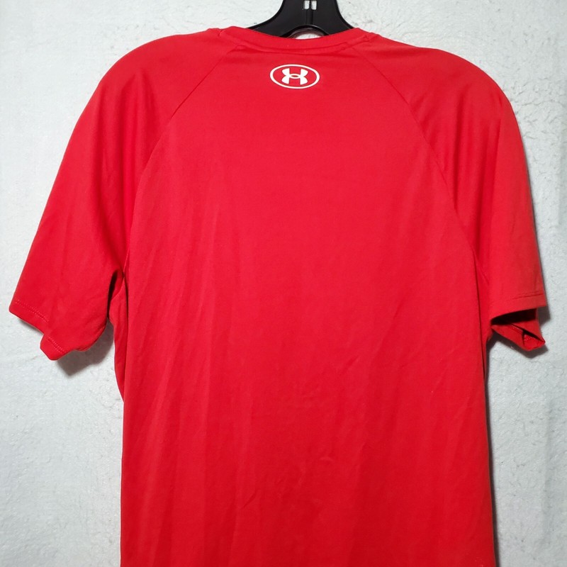 Under Armour Shirt Green Men's Medium Short Sleeve Performance Tee gallery