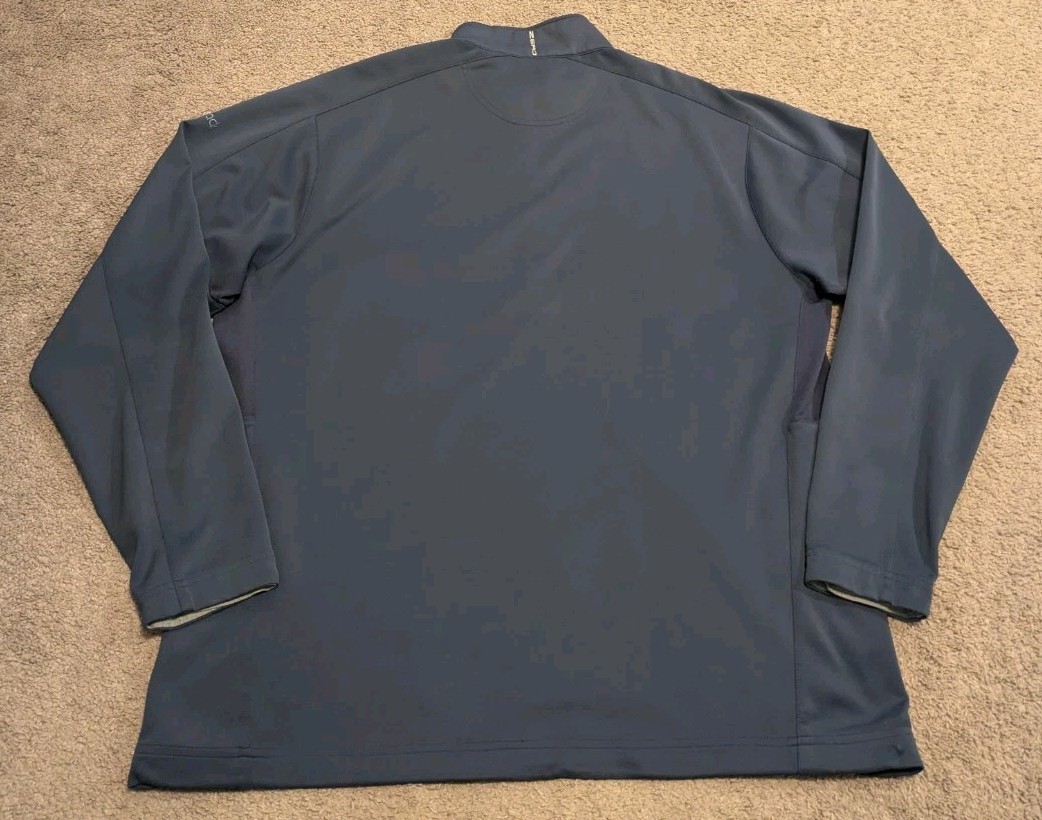 Zero Restriction Z500 1/4 Zip Blue Golf Pullover L330 Men's 2XL gallery