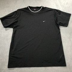 Vintage Nike Shirt Men’s 2XL XXL Black Mesh Short Sleeve 90s Tee Sports Hip Hop