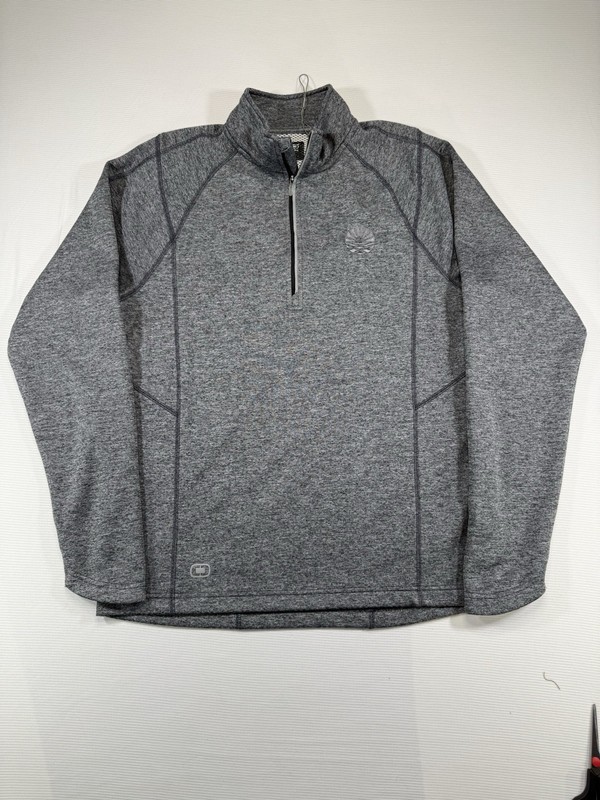 OGIO Endurance 1/4 Zip Pullover Men’s Medium Gray Athletic Performance Sweater gallery