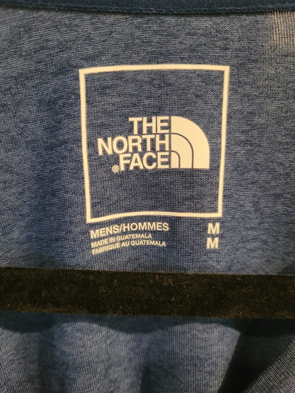 Mens North Face Flashdry Medium Blue Long Sleeve New With Tags gallery