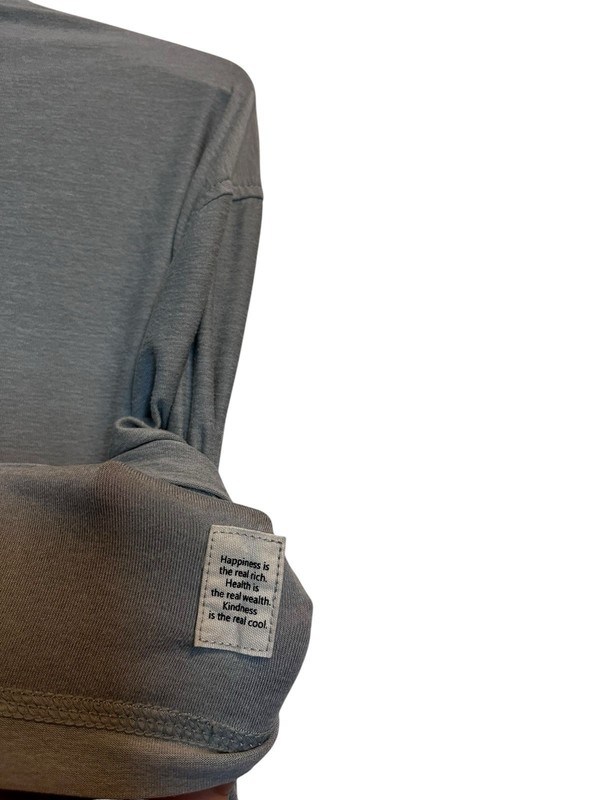 Vuori Strato Tech Tee Shirt M Gray Stretch Athletic Gym V126 gallery