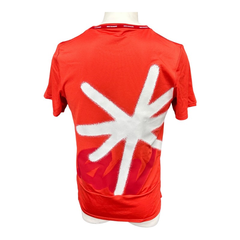 Nike Dri-Fit Rise 365 Wild Run Running T Shirt Red DD5355-605 Men's Size Small gallery