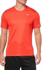 Reebok Men’s Short Sleeve Crewneck Tech Tee Dynamic Red | Size-2XL New with tags