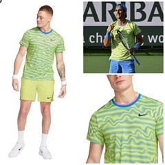 Nike Court Advantage 2 Lorenzo Musetti Tennis Shirt $75 Sz XL Men’s FD5322-736