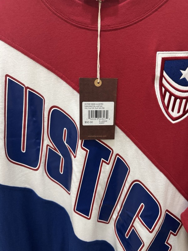 Mitchell & Ness Washington Justice Overwatch League Jersey XL Men gallery