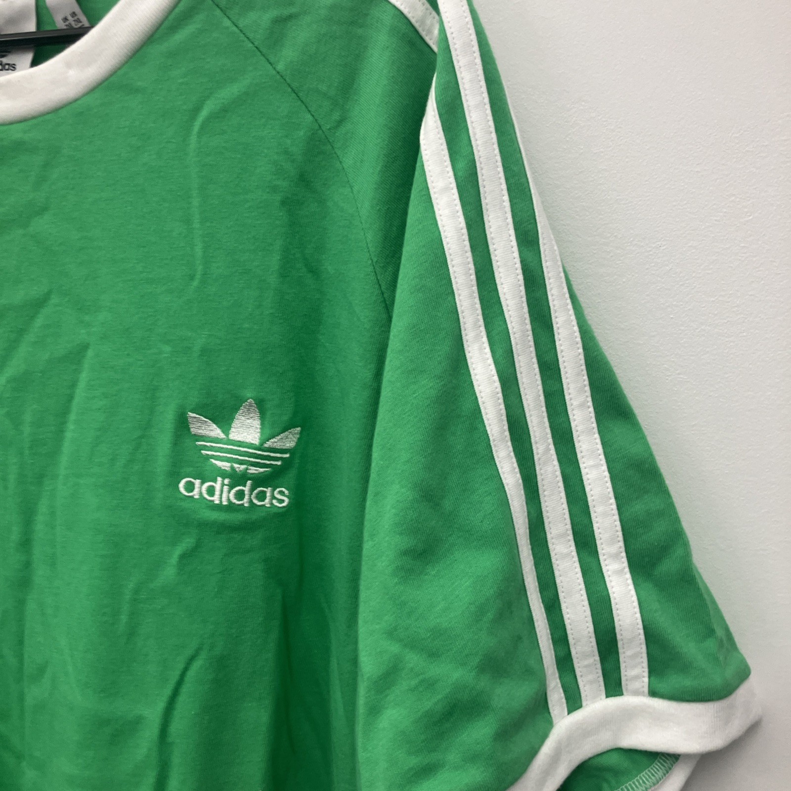 Adidas Adicolor Classic 3-stripes Crew Neck Tee Mint Green (Read description) 2X gallery