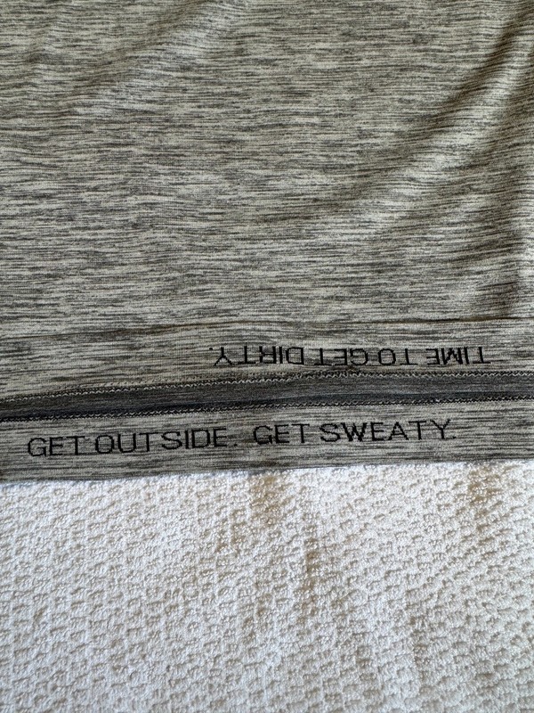 Lululemon Men's MEDIUM Metal Vent Tech Short Sleeve Henley Slate Grey Athletic gallery
