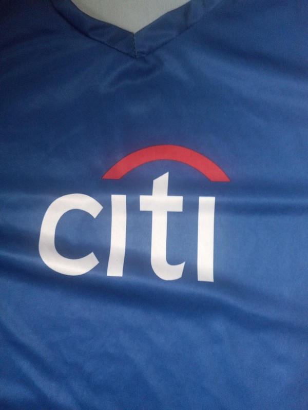 Mens BDA Sports Shirt Blue Orange Red Color Citi Size Large Jersey Comfort gallery