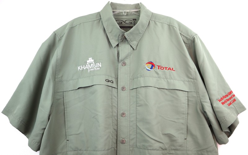Total Energies ~ Khamsin One Team Shirt Men's XL Short Sleeve Green by Gameguard gallery