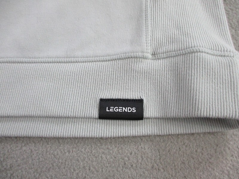 Legends Apparel Pullover Mens Large Gray Highland Quarter Zip Performance Mock gallery