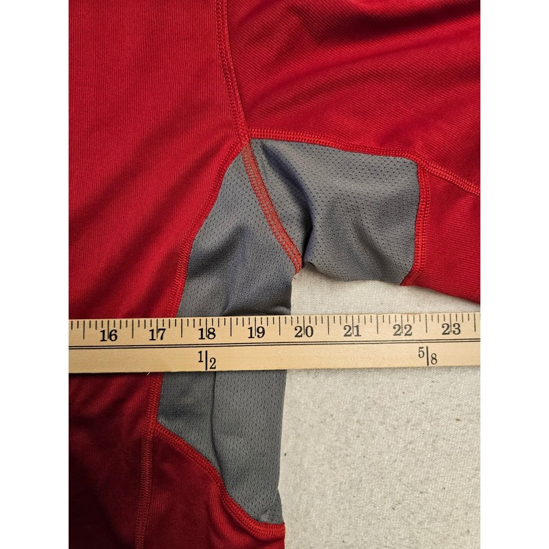 EMS Eastern Mountain Sports Techwick Mens Large Red Performance T-Shirt Hiking gallery