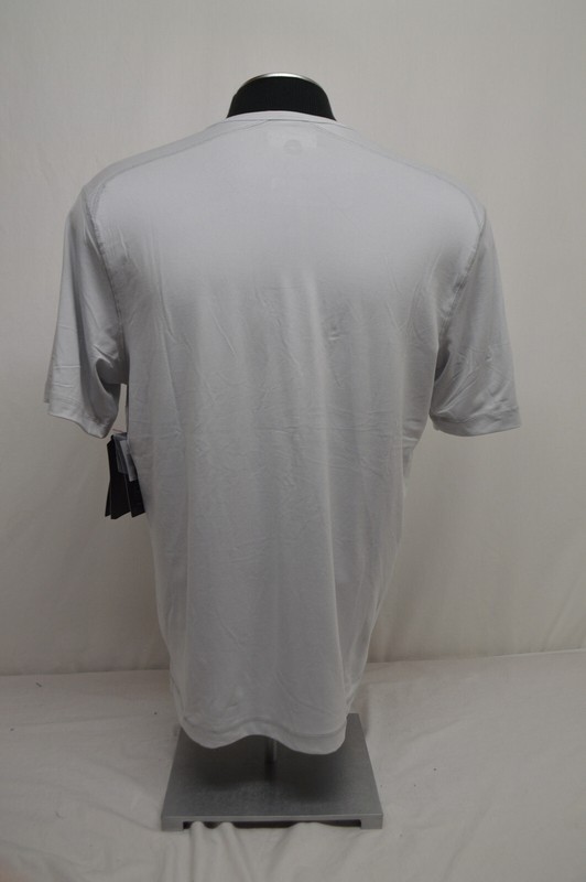 NEW Hi-Tec Shade UPF 50 Quick Dry Men's Crew Cement Heather S/S Shirt Size MED gallery