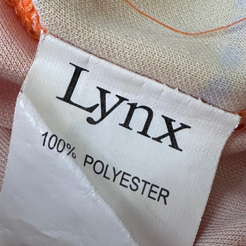 Lynx Golf Collection Mens 2XL 1/2 Quarter Zip Pullover Orange Yellow Gradient gallery