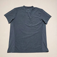 Ten Thousand Active T-Shirt Men Size Large Charcoal Performance Tee Lightweight