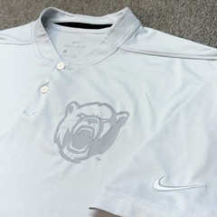 Baylor University Nike Blade Collar Polo Shirt Mens L Vapor Golf Tennis CT1941