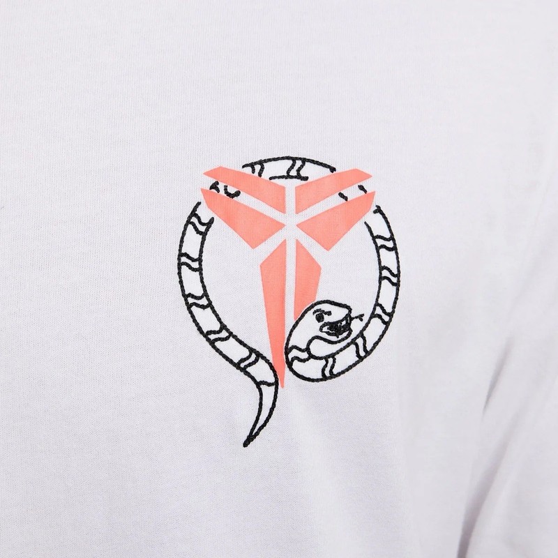 $40 Nike Dri-FIT Kobe Bryant Black Mamba White Tee Shirt (HV5150-100) Men's 3XL gallery