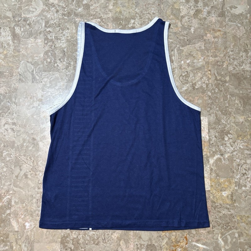 Nasty Pig Tank Top Mens Large Blue Varsity Basketball Sleeveless Gym gallery