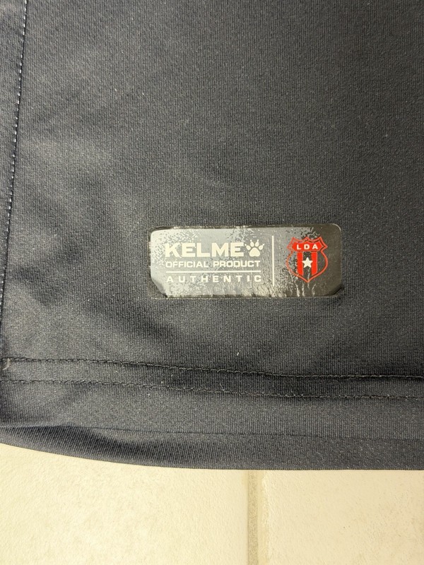 Kelme LDA Alajuelense Soccer Jersey Costa Rica Monge Mens USA M Black Red gallery
