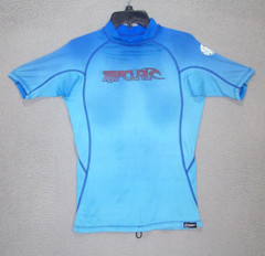 Rip Curl Surf Shirt Adult Medium Blue Surfing Beach Sports Body Suit Active Mens