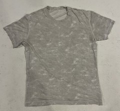 Lululemon 5 Year Basic Tee Mineral Wash Light Cast Size Large Gray White