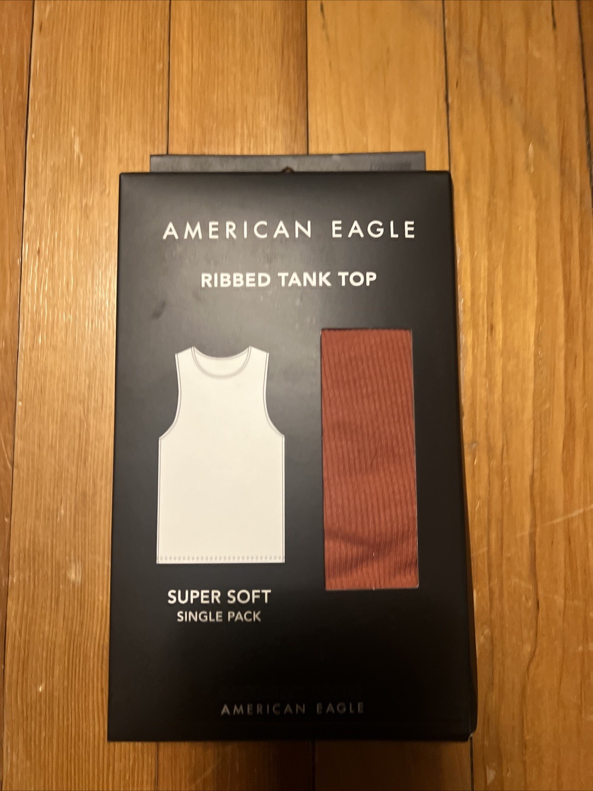 American Eagle Outfitters-Size X-LARGE -Men’s SOFT Tank Top-Ribbed-RUST NIB gallery