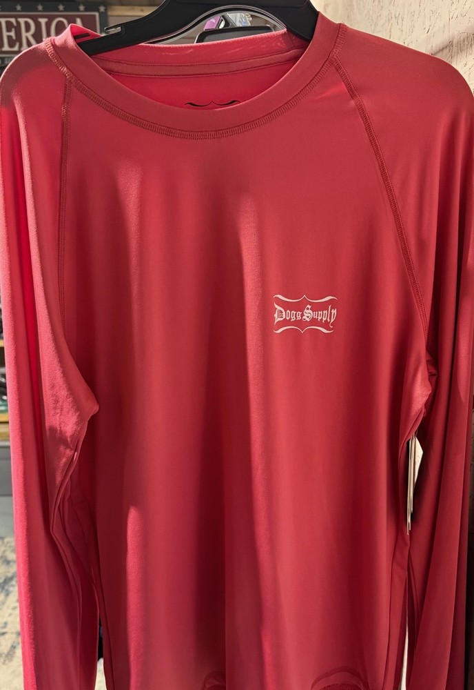 Dogg Supply By Snoop Dogg -Men’s-Medium- Light Red - L/S Shirt