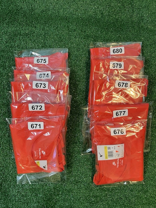Nike Tank Top Mens Small Crimson Swoosh Muscle Gym Running Workout Pullover gallery