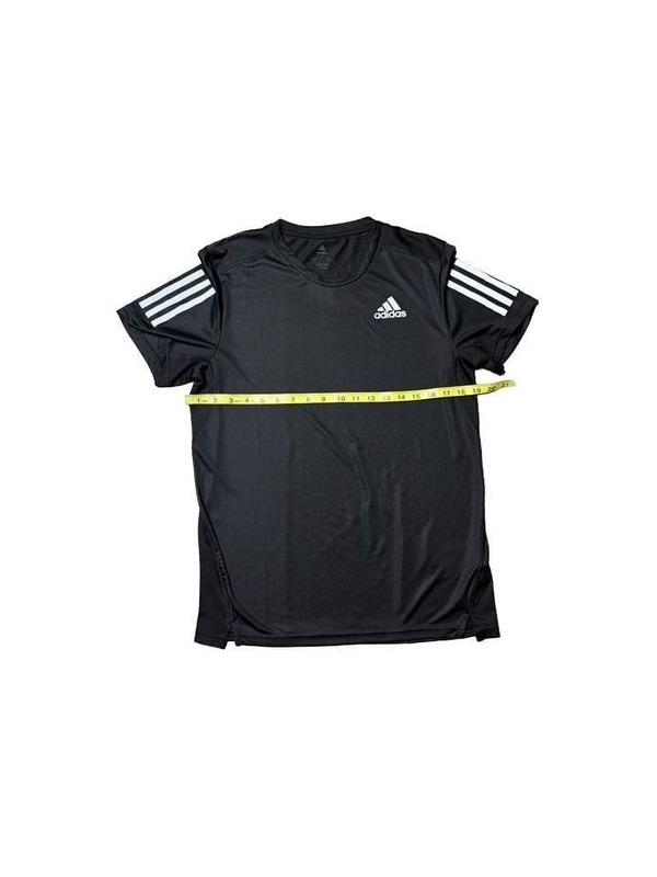 adidas Men's Own The Run AeroReady Reflective 3-Stripes Tee gallery