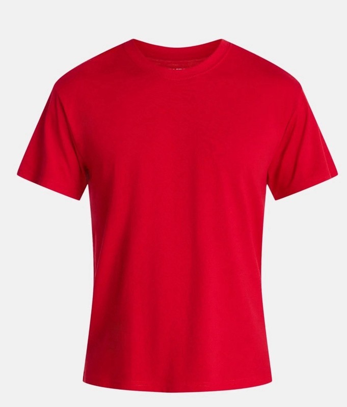 Athletic Works Men's Moisture Wicking Tee Brilliant Red Tri-Blend T-Shirt S-3XL gallery