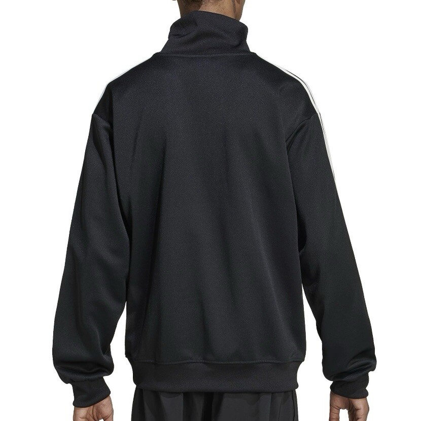 Adidas Originals Adicolor Black Funnel Neck Track Top Jacket Men Size New IZ4803 gallery