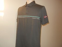 ASHWORTH FC WT GOLF POLO KHAKI SHIRT Men’s SIZE M