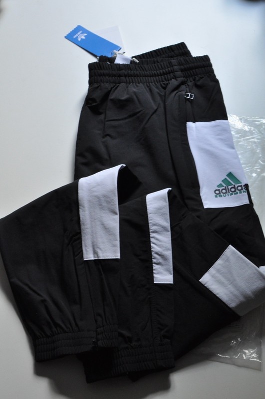 Adidas equipment EQT track pants Mens Medium black/white gallery