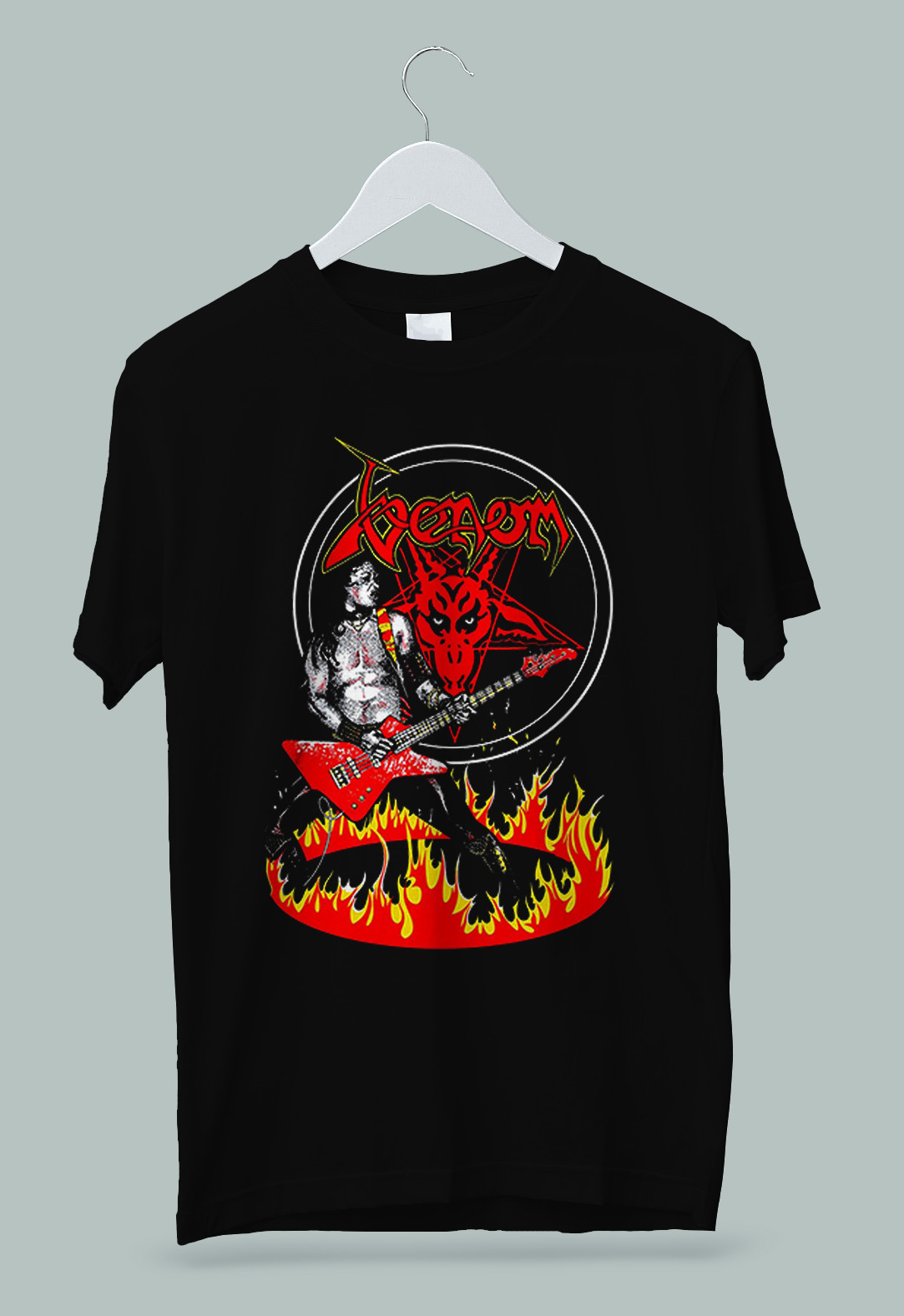 Venom Cronos In Flames T-Shirt S M L XL 2XL 3XL gallery
