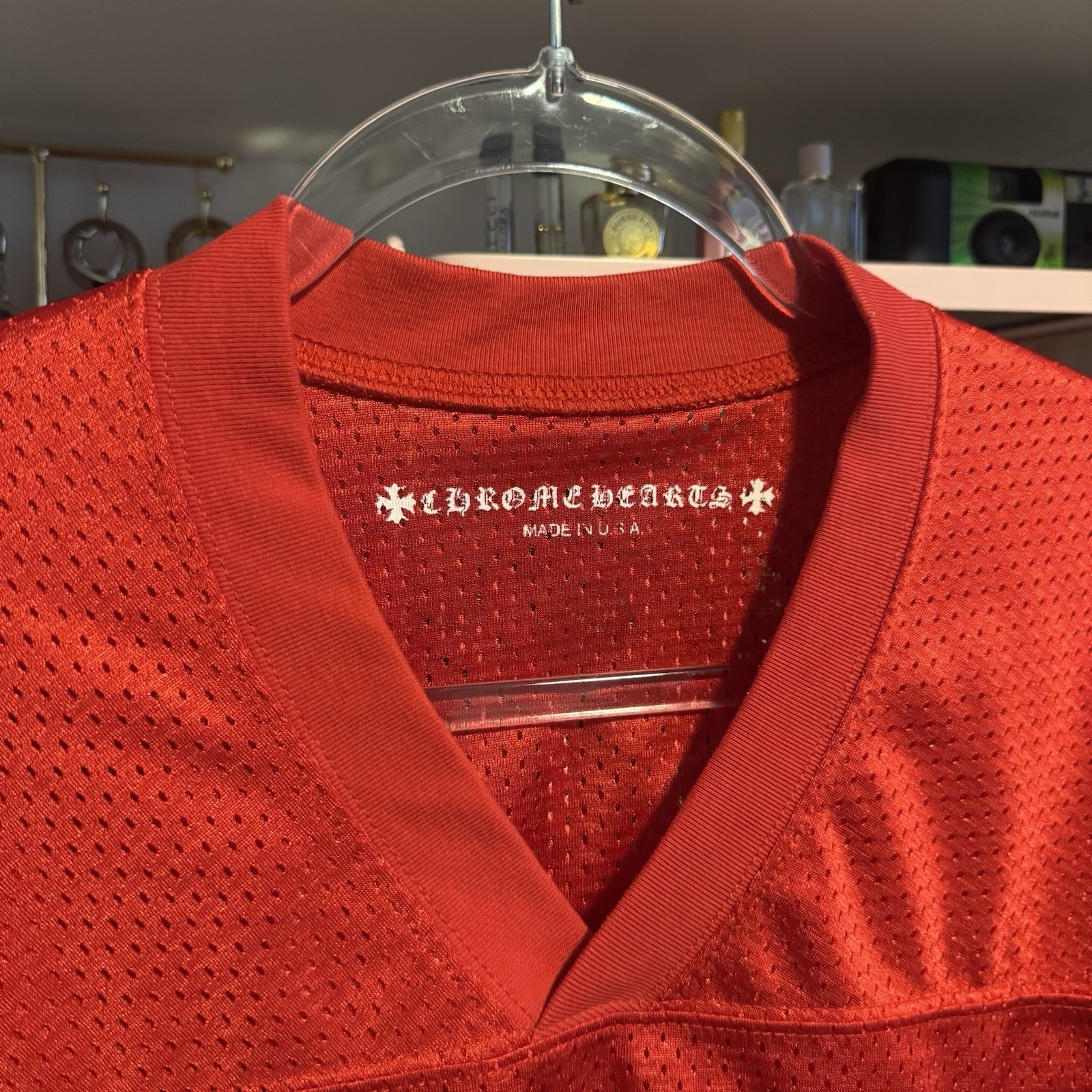 Chrome Hearts Team Red Jersey Form Size Large gallery