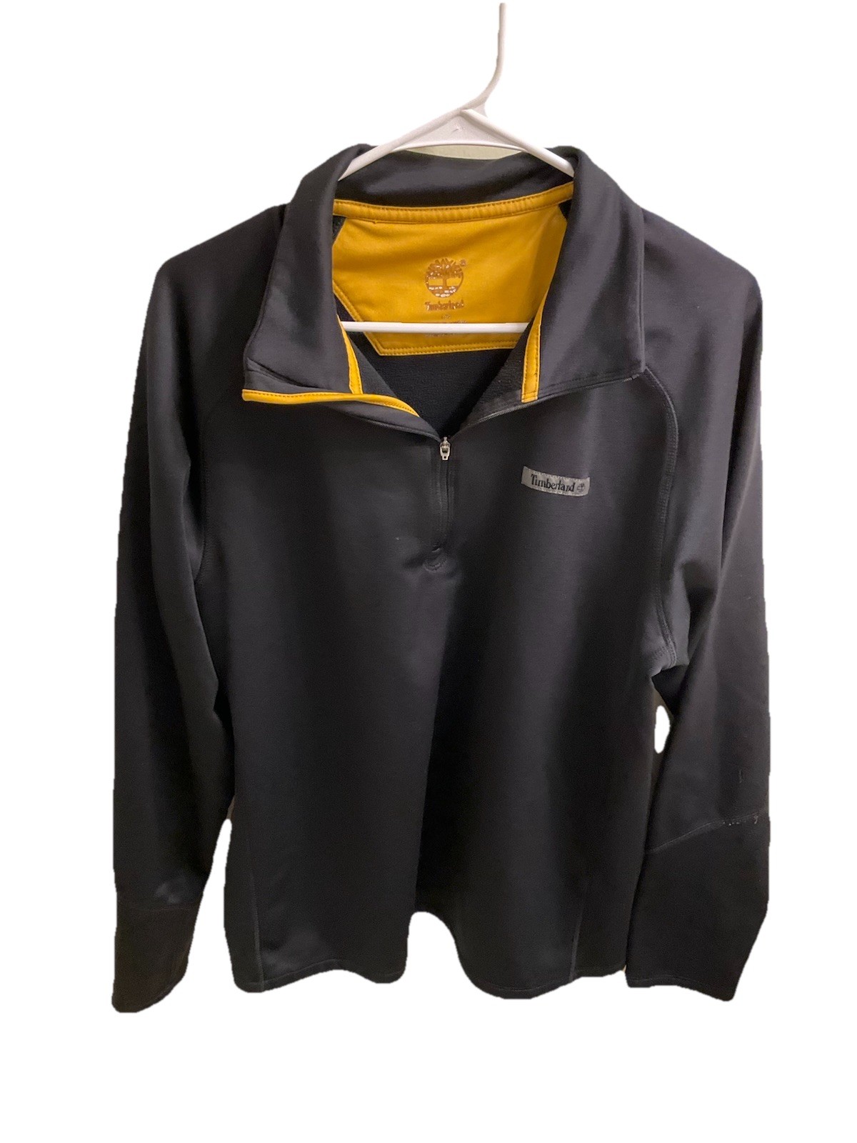 Timberland Softshell 1/4 Zip Pullover Black Men’s Size Large Outdoor Active gallery