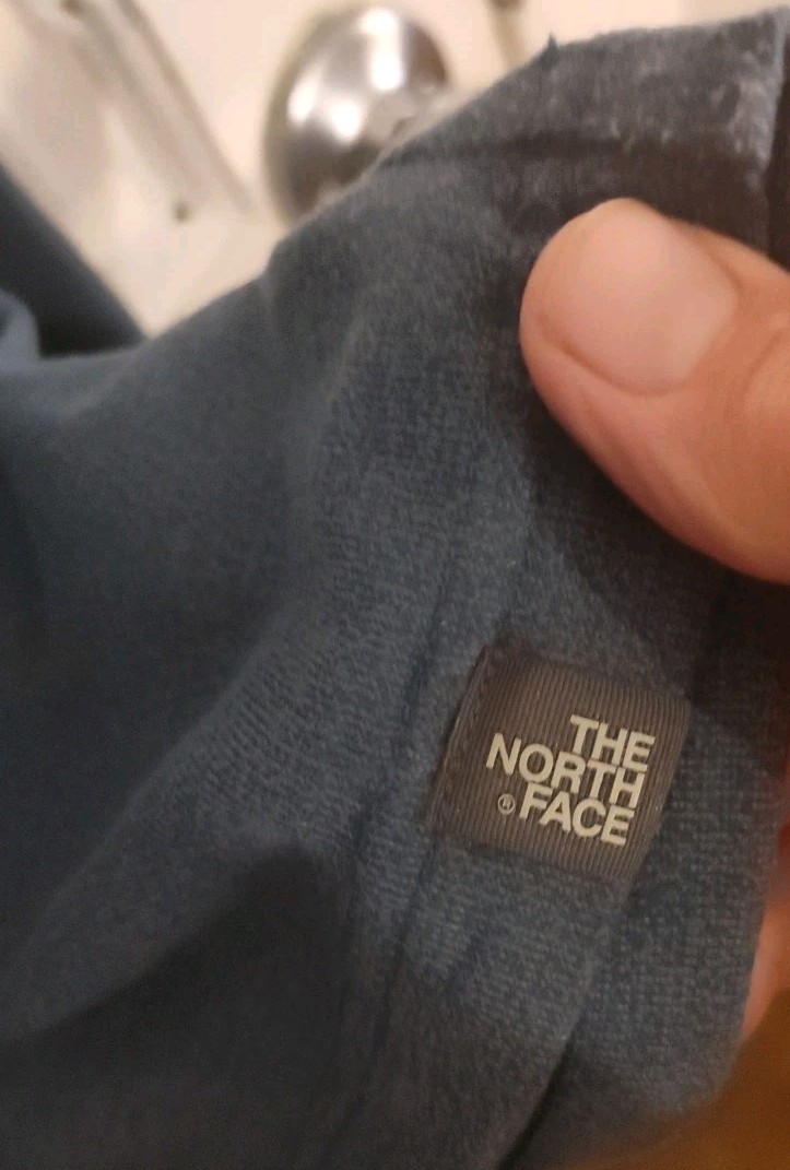 The North Face Men's LS Pullover Shirt Bluish Gray Sz XL gallery