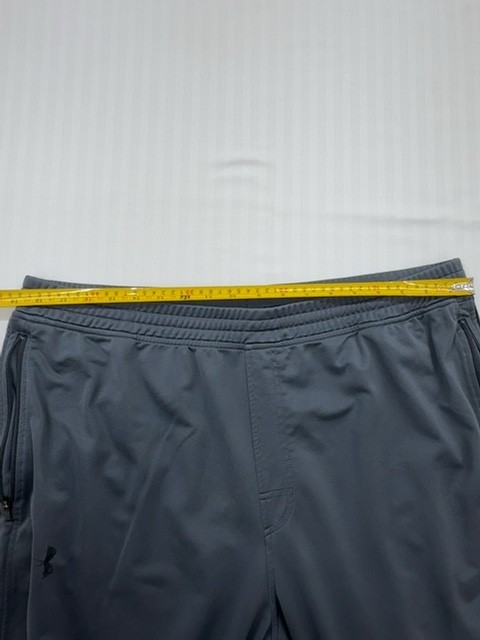 Under Armour Mens Athletic Pants Gray Loose Fit Tall 2XL gallery