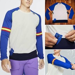 Nike Men’s WILD RUN Midlayer 2 Reflective Running Long Sleeve Top CJ0739 110 M,L