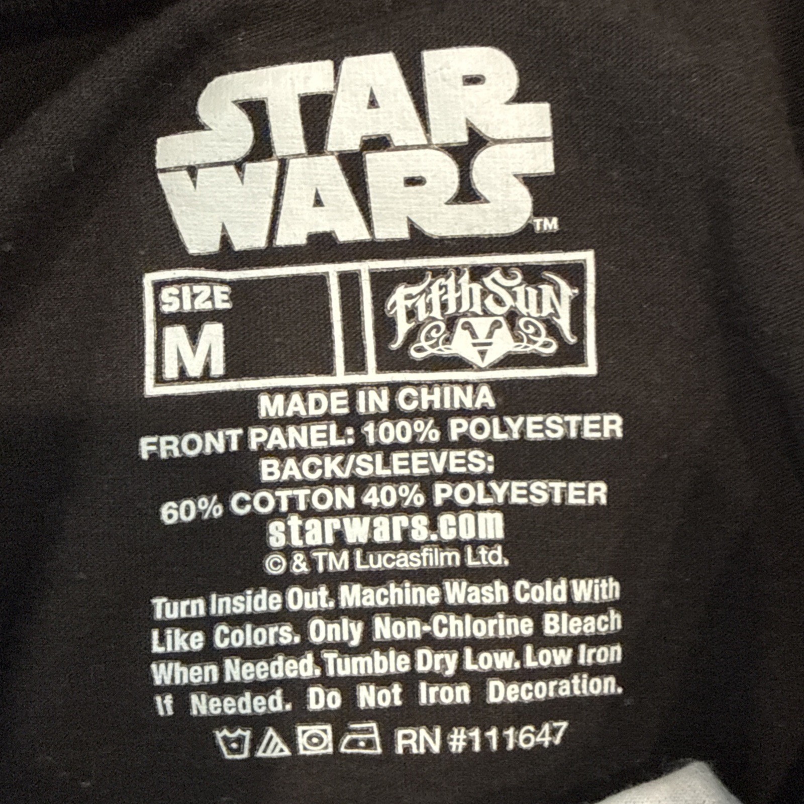 2015 Star Wars Performance Tee Boba Fett Long Sleeve T-Shirt Size Medium gallery