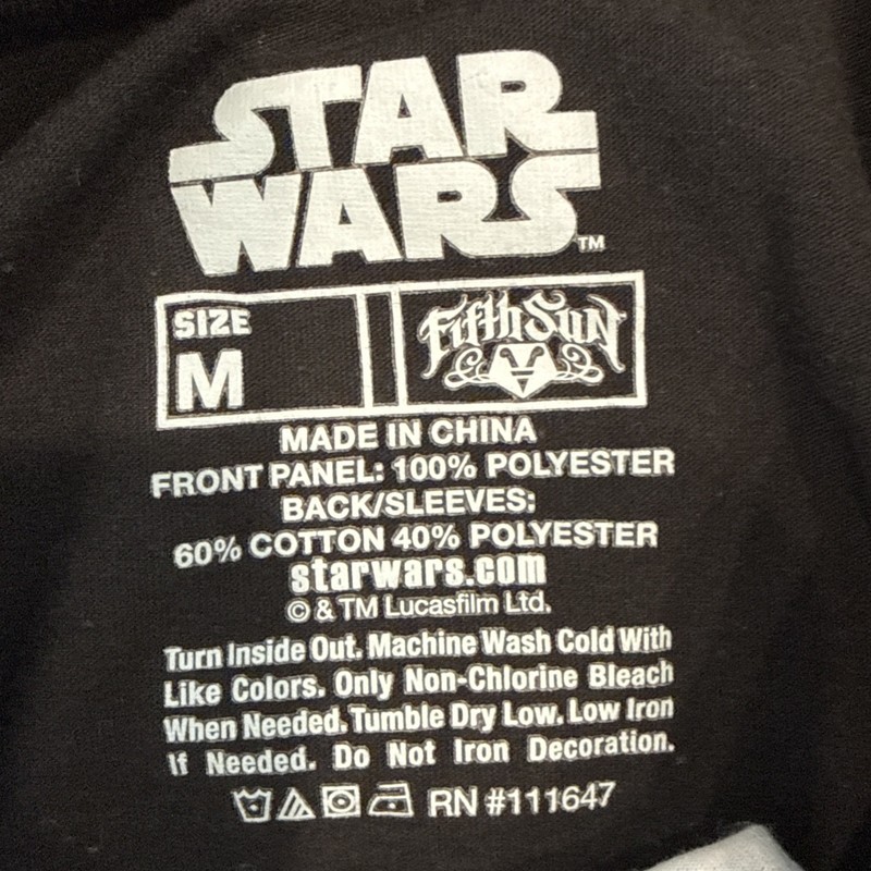 2015 Star Wars Performance Tee Boba Fett Long Sleeve T-Shirt Size Medium gallery