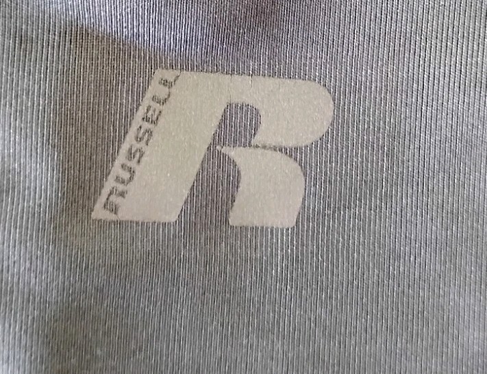 Lot Of 2 Russell Athletic Shirt M Dri-Power 360 Training Fit S/S Geometric Gray gallery