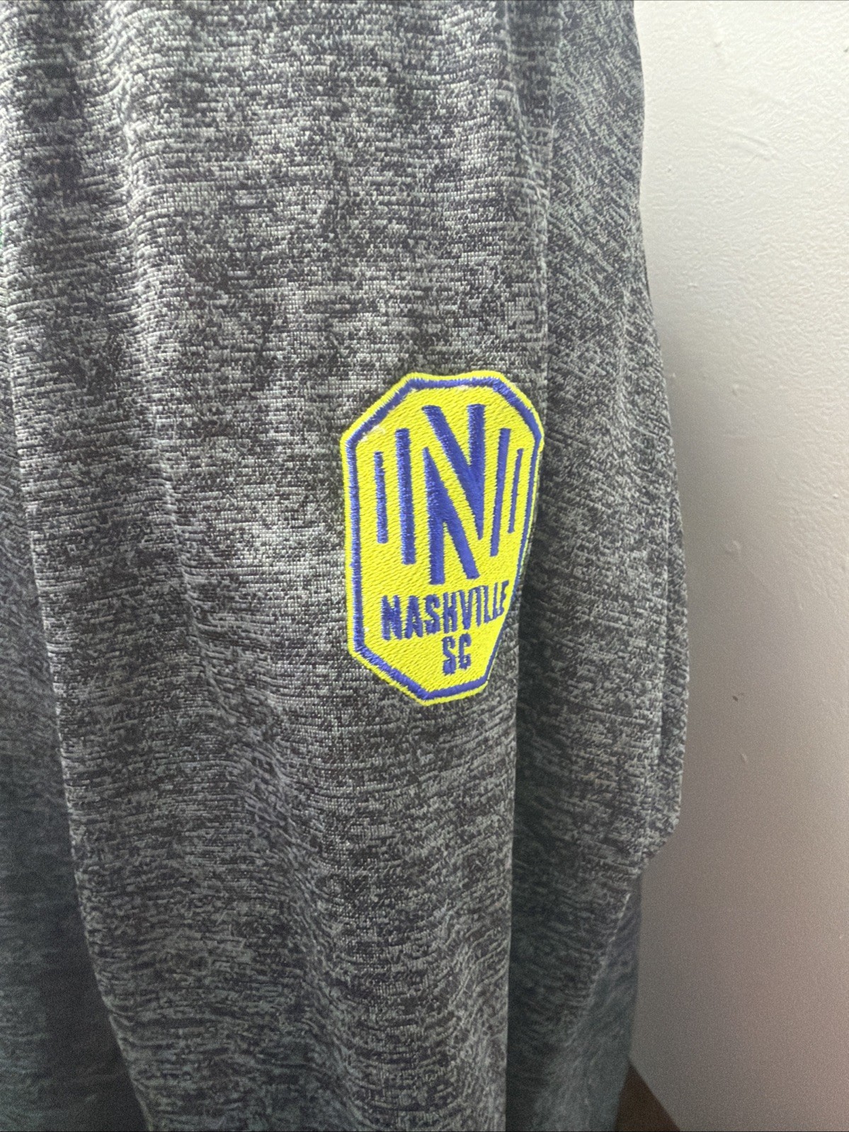 Adidas Qtr Zip Heineken Pullover 2XL Gray Fleece Lined NSC Soccer Nashville Tn gallery