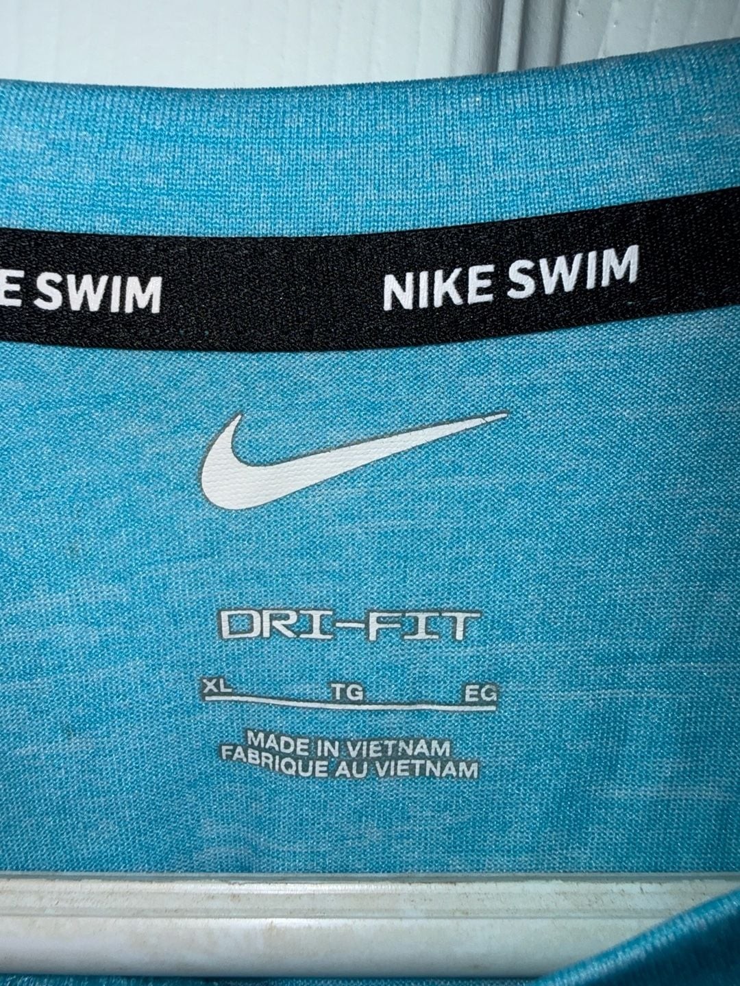 Nike Men's Swim Short Sleeve Hydroguard Dri-FIT Performance T-Shirt gallery