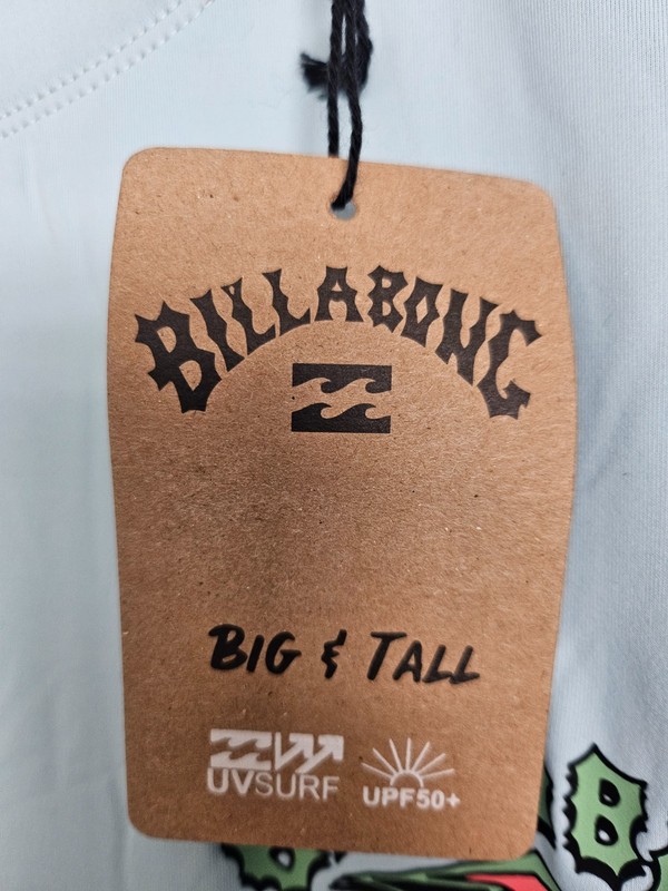 6XL Billabong T-Shirt Blue Long Sleeve gallery