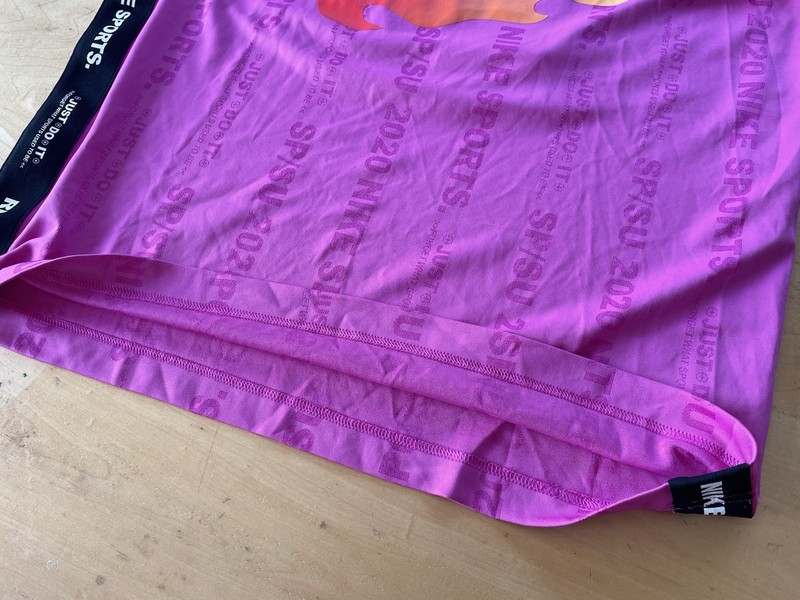 Men's M NIKE Gods Limited Jersey Active T-Shirt Fuchsia # 56323 EUC gallery