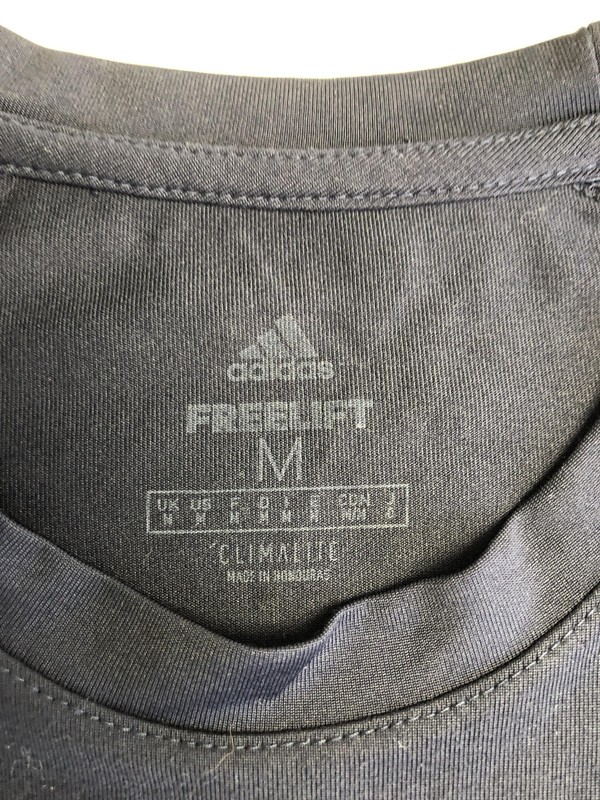 Adidas Climalite FreeLift Shirt Mens Medium Black Short Sleeve Athletic Tee Top gallery