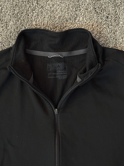 PATAGONIA Midweight Capilene Baselayer Mens Long Sleeve Top Black Large NWOT gallery