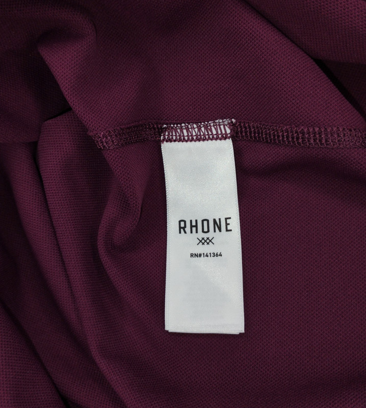 Rhone Session 1/4 Zip Pullover Mens M Purple Performance UPF 50+ Long Sleeve gallery